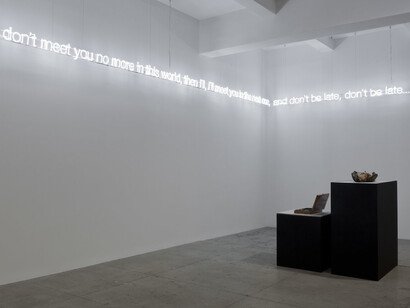 Sunset Décor, Exhibition view. Courtesy of Marian Goodman Gallery