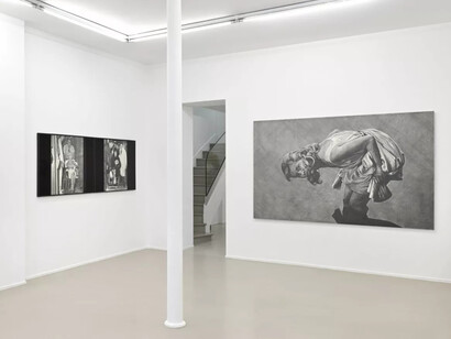 Nina Mae Fowler, Celluloid studio, vue de l'exposition. Avec l'aimable autorisation de Suzanne Tarasieve