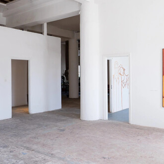 Alioune Diouf, Ak Jàmm, vue d'exposition. Avec l'aimable autorisation de la Galerie Selebe Yoon