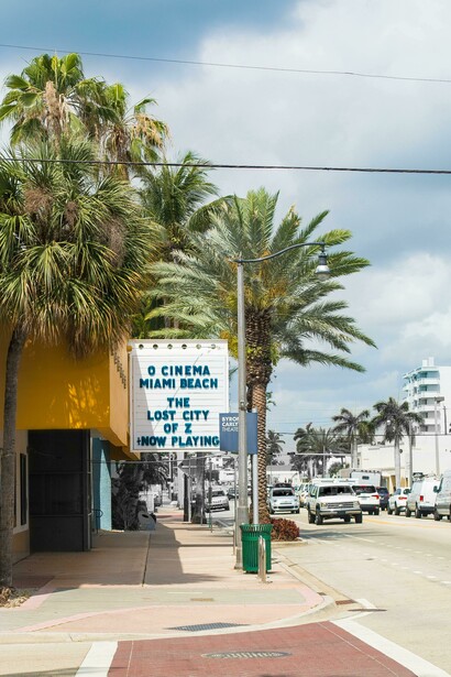 Art Deco district in Miami Beach, Florida, USA