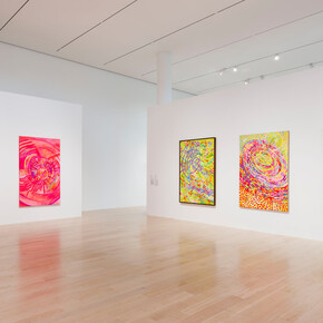 Mildred Thompson, Frequencies, exhibition view. Courtesy of the Institute of Contemporary Art