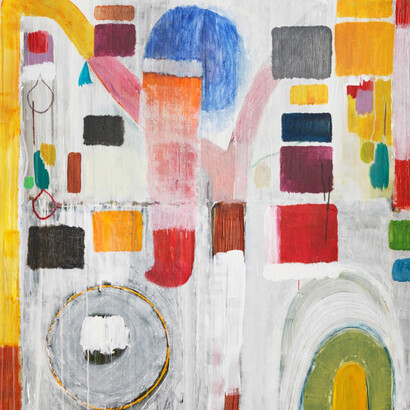 Kostis Velonis

The Acrobat, 2020

mixt media on canvas

150 x 150 εκ.

Courtesy Kalfayan Galleries, Athens-Thessaloniki