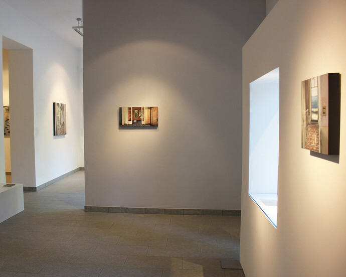 Matteo Massagrande, Exhibition view. Courtesy of Galleria Punto Sull'Arte