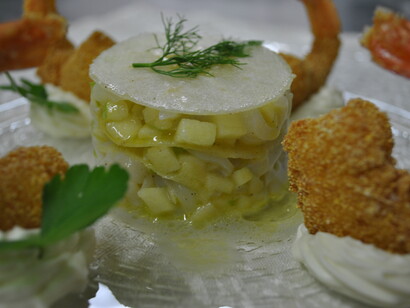 Seppie marinate al profumo di bergamotto  