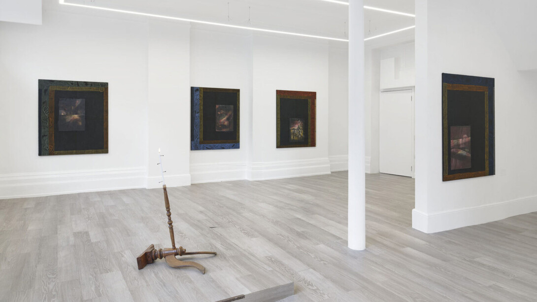 Radek Brousil, What you see is not here tomorrow, exhibition view. Courtesy of Krupa Gallery