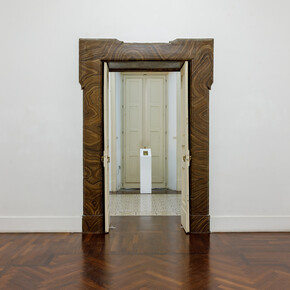 Various artists, Dove il futuro fu, il passato sarà, il forse è (Where the future was, the past will be, the maybe is), exhibition view. Courtesy of Galleria Tiziana Di Caro. Photo by Danilo Donzelli