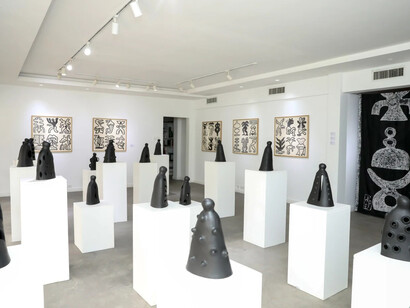 Diana Ejaita, Exercises in liberation, exhibition view. Courtesy of Kó Gallery