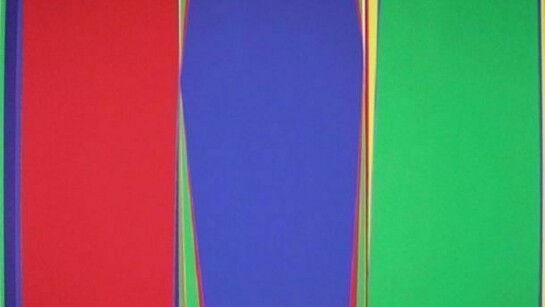 Seymour Boardman, Triptych, 1969-70, Acrylic on canvas, 90" x 108"