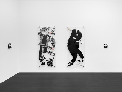 Anna Witt, Radical optimism, ausstellungsansicht. Mit freundlicher genehmigung der Galerie Tanja Wagner