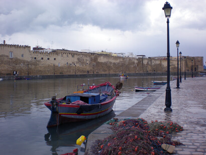Meditating on Bizertes' Harbor