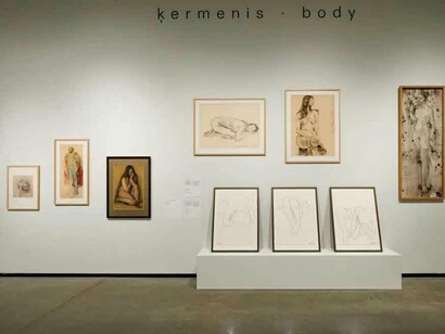 Various artists, Embodied thought, exhibition view. Courtesy of Latvian National Museum of Art