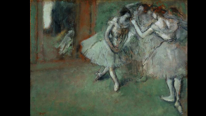 Hilaire-Germain-Edgar Degas
A Group of Dancers