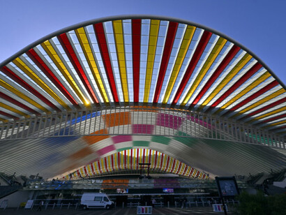 Liege-Guillemins railway station. Photo by © Belga/Eric Lalmand
