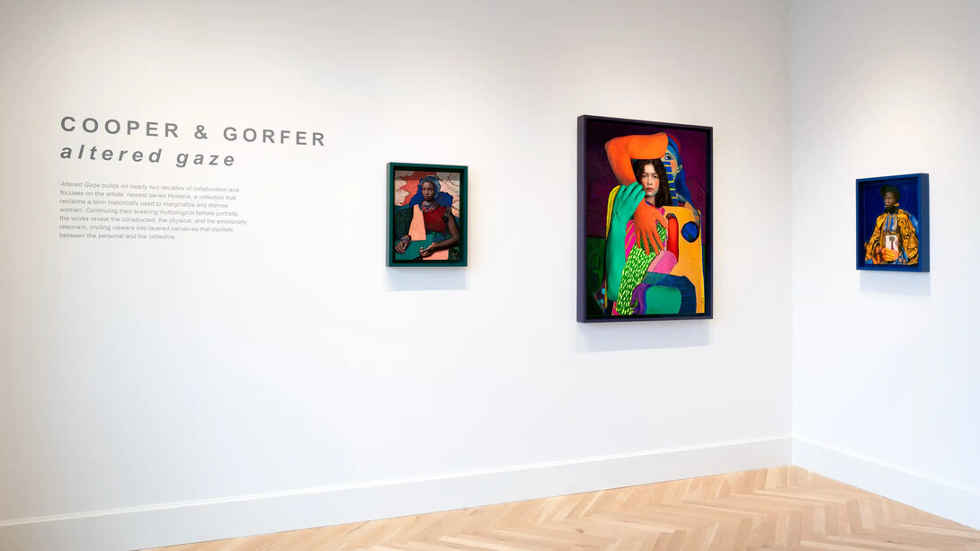 Cooper & Gorfer, Altered gaze, exhibition view. Courtesy of Jackson Fine Art
