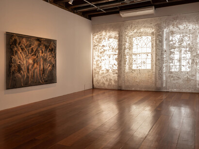 Vivian Caccuri, Nocetra, exhibition view. Courtesy of A Gentil Carioca Gallery
