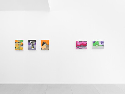 Antonio Malta Campos, Opalescente, vista da exposição. Cortesia da Galeria Simões de Assis