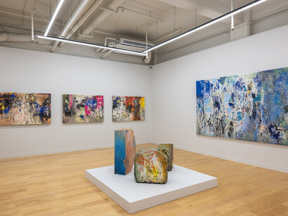 Textures of Memory. Courtesy of Ben Brown Fine Arts 