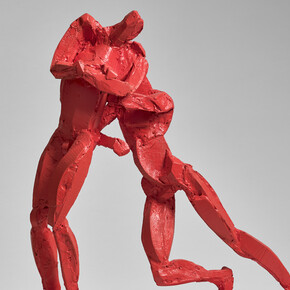  Lovingly Forwards Together, 22.5H x 20.5W x 6D, Edition of 9. Detail