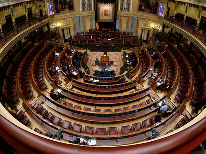 Salón de plenos del Congreso