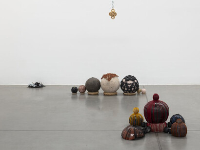 ektor garcia, En la boca del lobo, exhibition view. Courtesy of Galerie Nordenhake