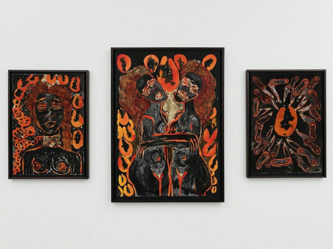 Lady Skollie. Lust Politics, Exhibition view. Courtesy of Tyburn Gallery