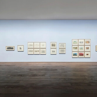 Kim Chong Hak, On paper, exhibition view. Courtesy of Johyun Gallery