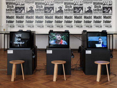 Christoph Schlingensief, It’s not my problem anymore! Exhibition view. Courtesy of MAK