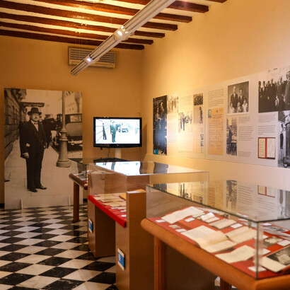 Sala de la Casa Museo Azorín, Monóvar, Alicante, España