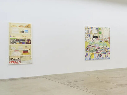 Grass Valley, Flowers and mushrooms, exhibition view. Courtesy of the Pit