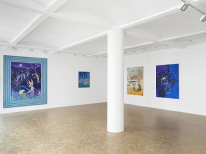 Uwe Henneken, Exhibition view. Courtesy of Pippy Houldsworth Gallery