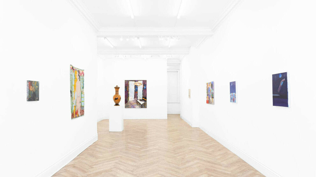 Various artists, The Northeast corridor, exhibition view. Courtesy of Huxley-Parlour Gallery