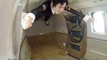 Zero Gravity, Video Performance, Blu-Ray DVD, 2.22 min, 2013, (c) Nadja Verena Marcin & 532 Gallery Thomas Jaeckel