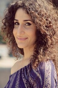 A photography of the Italian singer