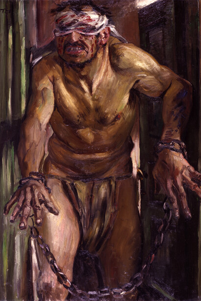 Lovis Corinth, The blinded samson, 1912. Mit freundlicher genehmigung der Alten Nationalgalerie