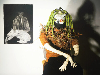Claire Pentecost, DJ carboniferous, from the series Linnaeus after dark (detail), 2022–23. Courtesy of Art Gallery of NSW 