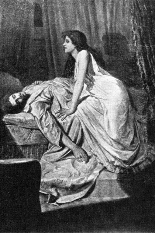 The Vampire, by Philip Burne-Jones, 1897