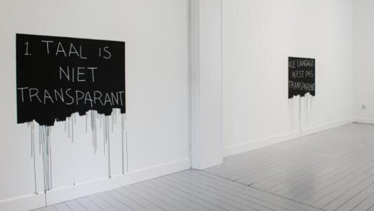 Mel Bochner. Courtesy of Gladstone Gallery