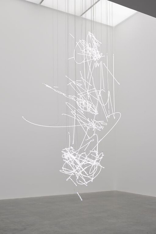 Cerith Wyn Evans, Exhibition view. Courtesy of White Cube