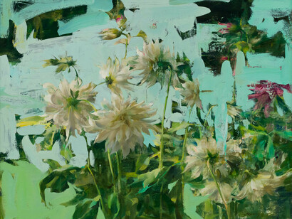 Quang Ho, Dahlias, 2024. Courtesy of Gallery 1261