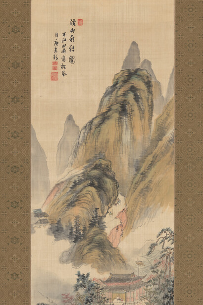 Okada Hankō, Autumn festival in the mountains, first half 19th century. Courtesy of the Metropolitan Museum of Art