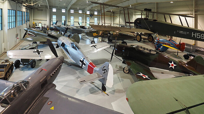 Army Hangar. Courtesy of Military Aviation Museum