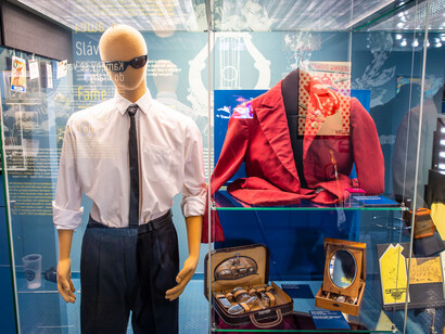 On tour, exhibition view. Courtesy of Czech Museum of Music