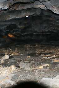 A reenactment of the Daranshi Cave massacre on Jeju Island, depicting the tragic events of the 1948 incident, South Korea