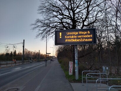 Se decía que se hacían muchos más test, que las medidas eran draconianas. Pero no lo eran en absoluto, Berlin, Alemania