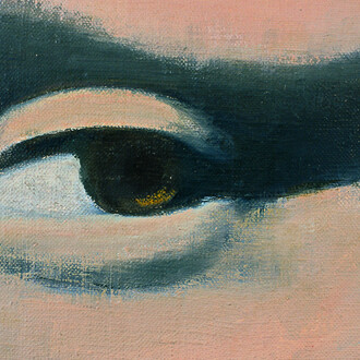 Meret Oppenheim, Das auge der Mona Lisa, (The eye of Mona Lisa), 1967. Courtesy of Hauser & Wirth