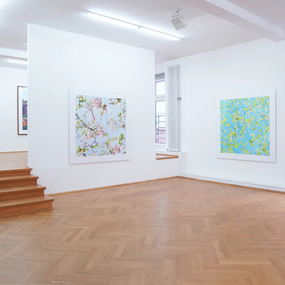 Ralf Peters, Sweets and paradise, ausstellungsansicht. Mit freundlicher genehmigung der Bernhard Knaus Fine Art Gallery