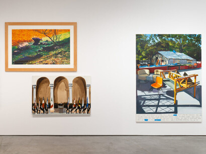 Varios artistas, Nachleben. Todas las imágenes son pinturas posibles, vista de exhibición. Cortesía de Es Baluard Museu d'Art Contemporani de Palma