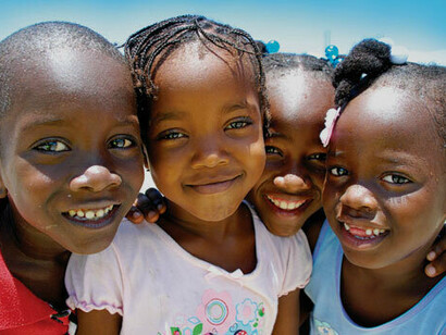 Niñas de Haití