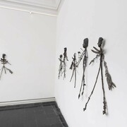 Lucia Leuci, Le 3:17, vista della mostra. Cortesia di Galleria Eugenia Delfini
