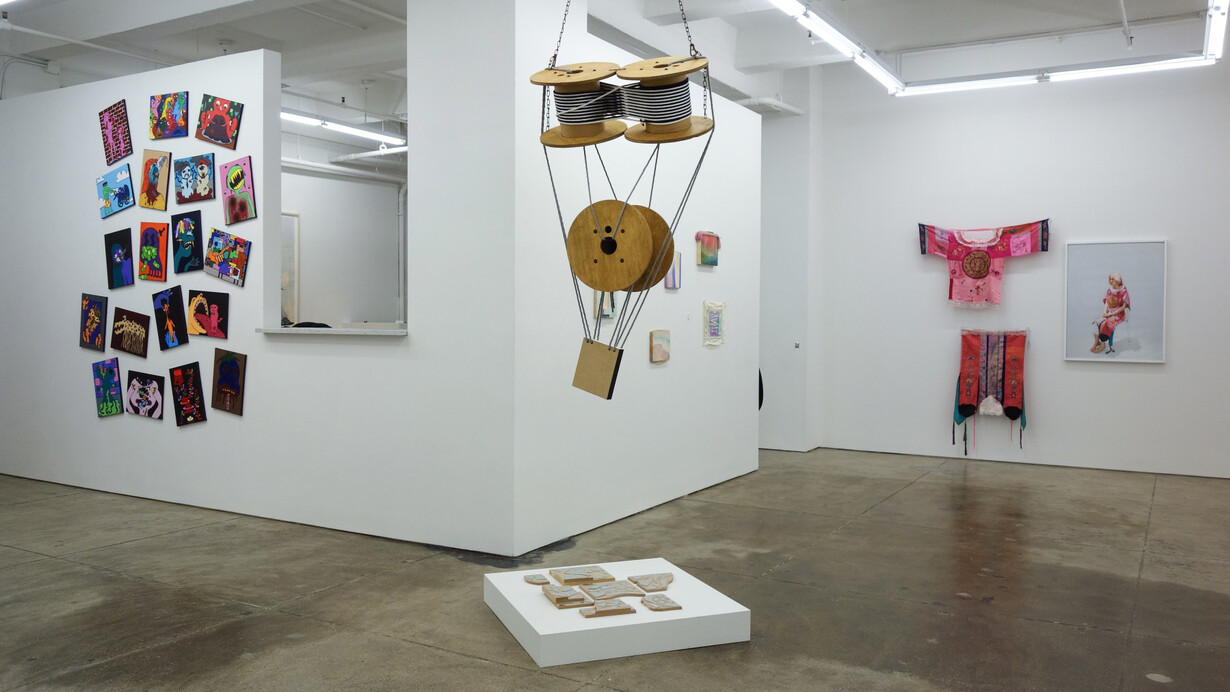 Various artists, Fragments of being, exhibition view. Courtesy of Morgan Lehman Gallery